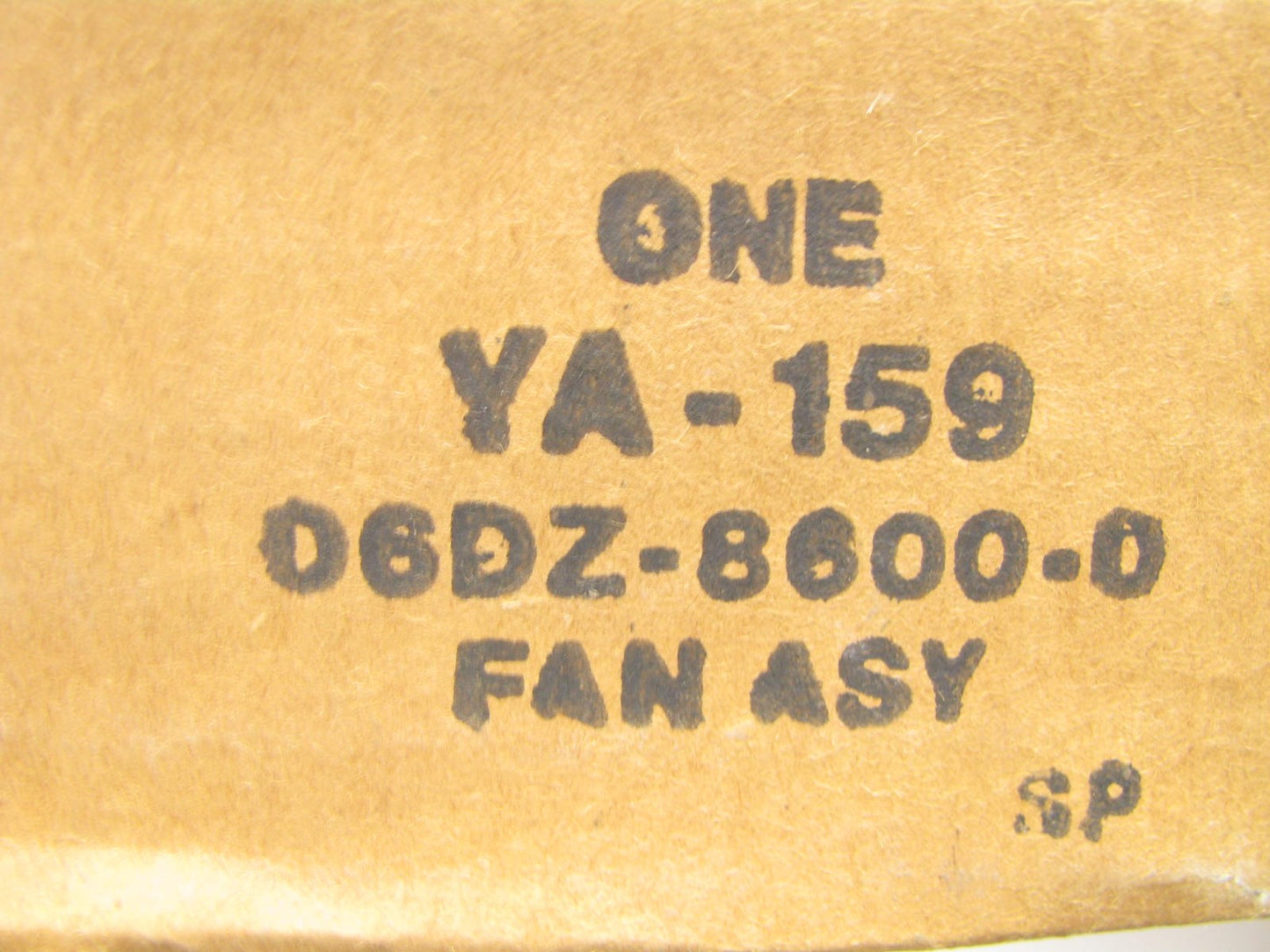 NOS OEM Ford Motorcraft YA-159 7-blade 17.5'' Cooling Fan Blade D9PE-8600-AA.