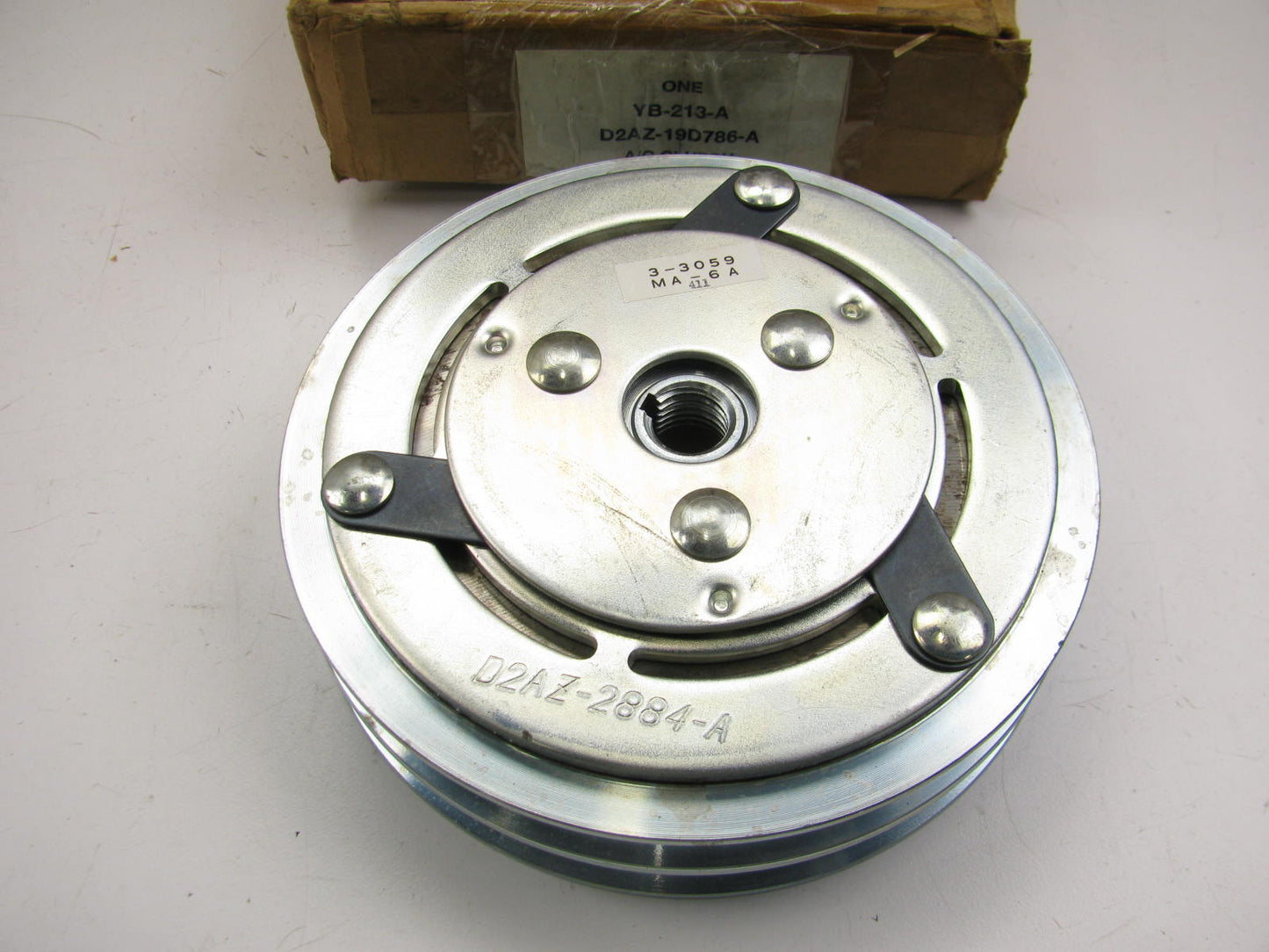 Motorcraft YB-213-A A/C Compressor Clutch Pulley - D2AZ-2884-A D2AZ-19D786-A