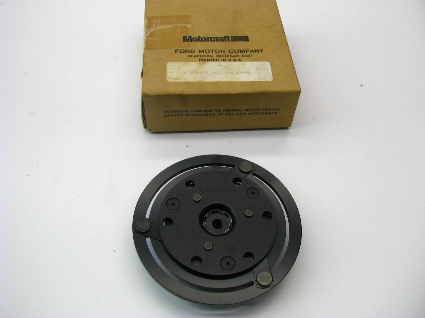 New OEM Motorcraft YB-406-A A/C Compressor Clutch Hub