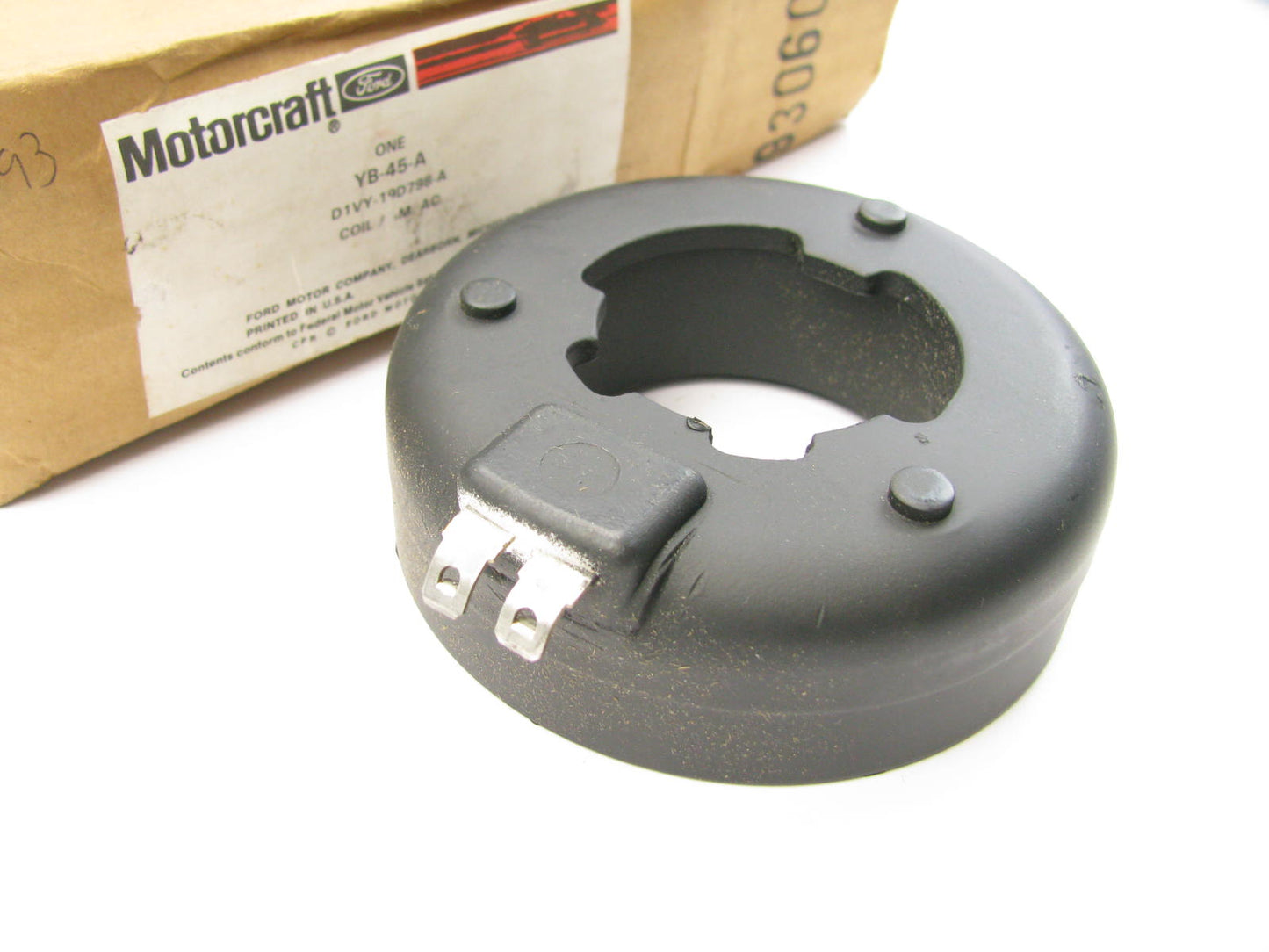 Motorcraft YB-45-A A/C Compressor Clutch Coil Assembly - D1VY-19D798-A