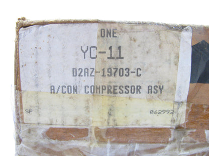 NOS OEM Motorcraft YC-11 York A/C Compressor - D2AZ-19703-C