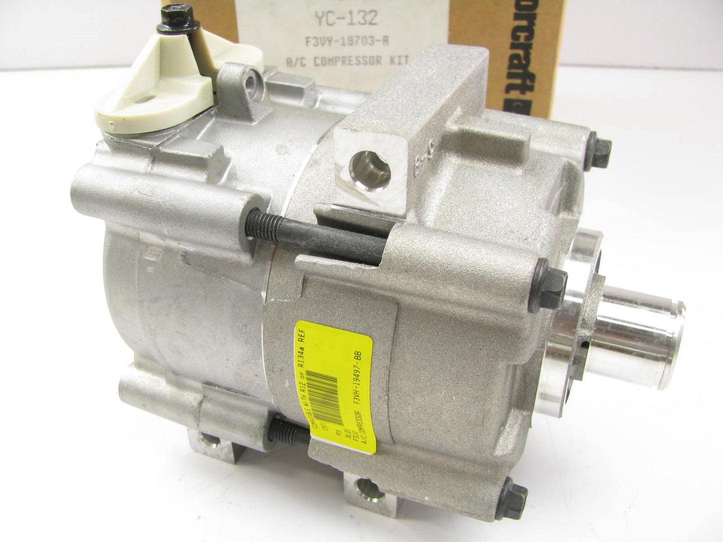 New Genuine OEM Motorcraft YC-132 A/C Compressor F3VH-19497-BB W/O CLUTCH