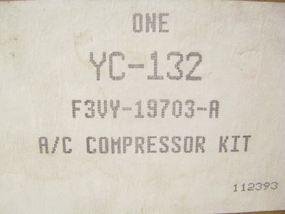 New Genuine OEM Motorcraft YC-132 A/C Compressor F3VH-19497-BB W/O CLUTCH