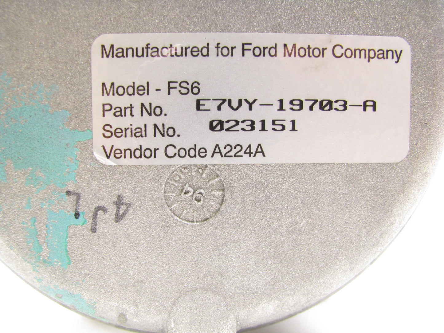 NEW GENUINE Motorcraft YC-53 A/C Compressor OEM Ford E7VY-19703-A WITHOUT CLUTCH