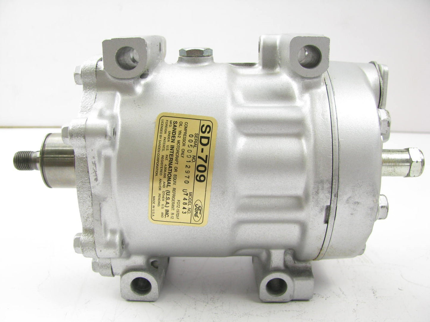 New OEM Motorcraft YC-85 A/C Compressor 90-96 Aerostar, 91-92 Ranger 4.0L