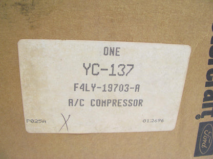 NOS A/C Compressor Motorcraft YC-137