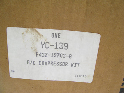 Motorcraft YC139 A/C Compressor Without Clutch - 1992-1994 Tempo, Topaz