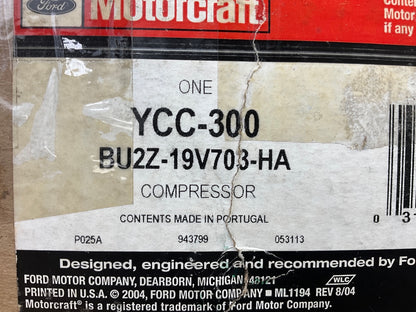 Motorcraft YCC-300 A/C Compressor & Clutch - BU2Z-19V703-HA