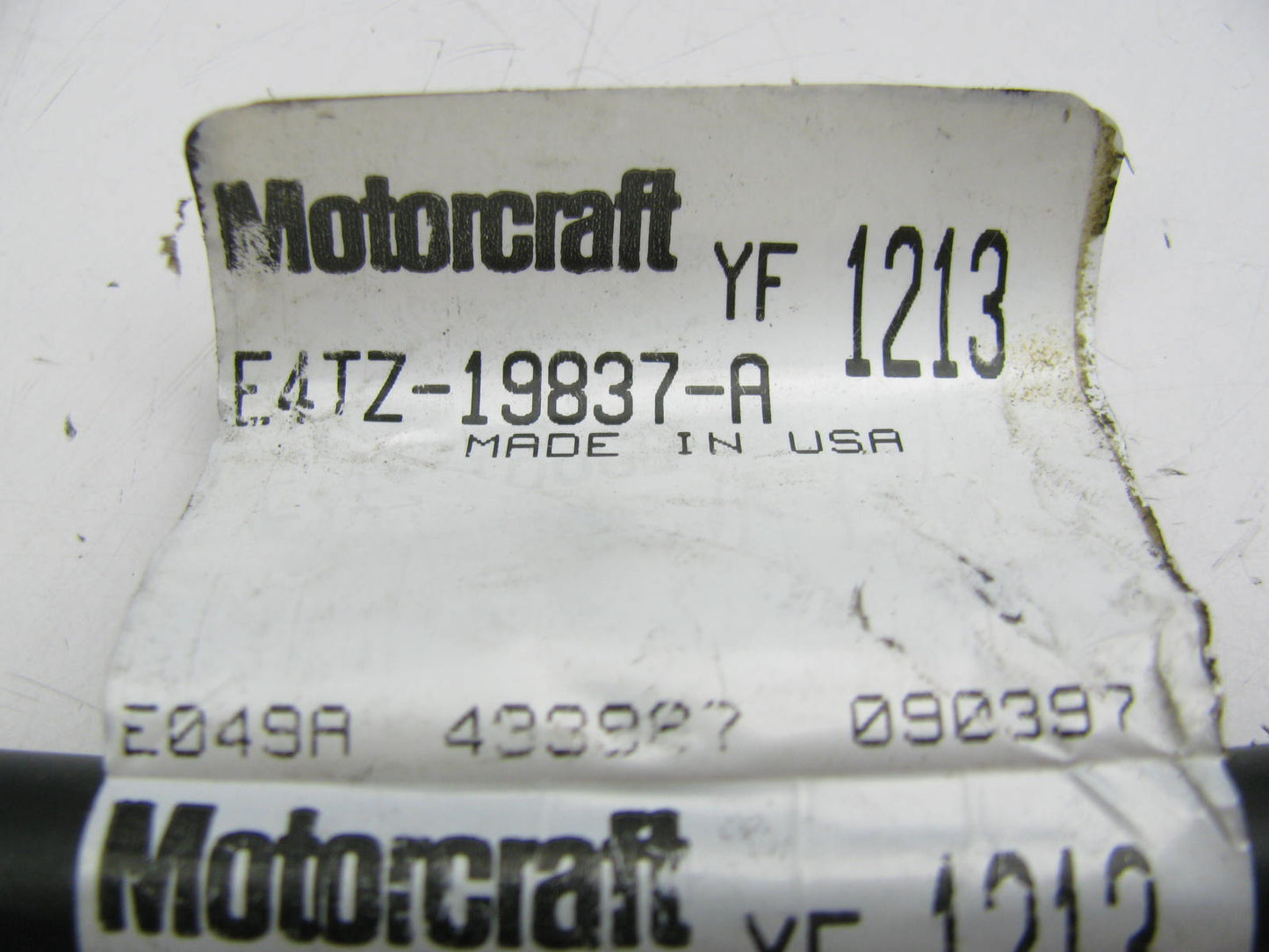 Motorcraft YF-1213 A/C Liquid Line Hose Assembly - E4TZ-19837-A