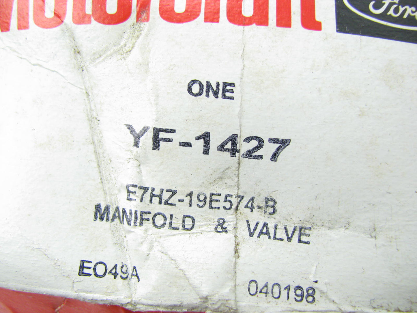 Motorcraft YF-1427 Low Pressure A/C Compressor Manifold 1984-89 F-FT600/800