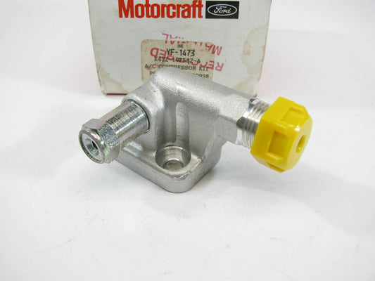 Motorcraft YF-1473 A/C Compressor Discharge Fitting For 6P148 - E43Z-19E582-A