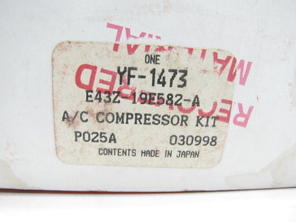 Motorcraft YF-1473 A/C Compressor Discharge Fitting For 6P148 - E43Z-19E582-A