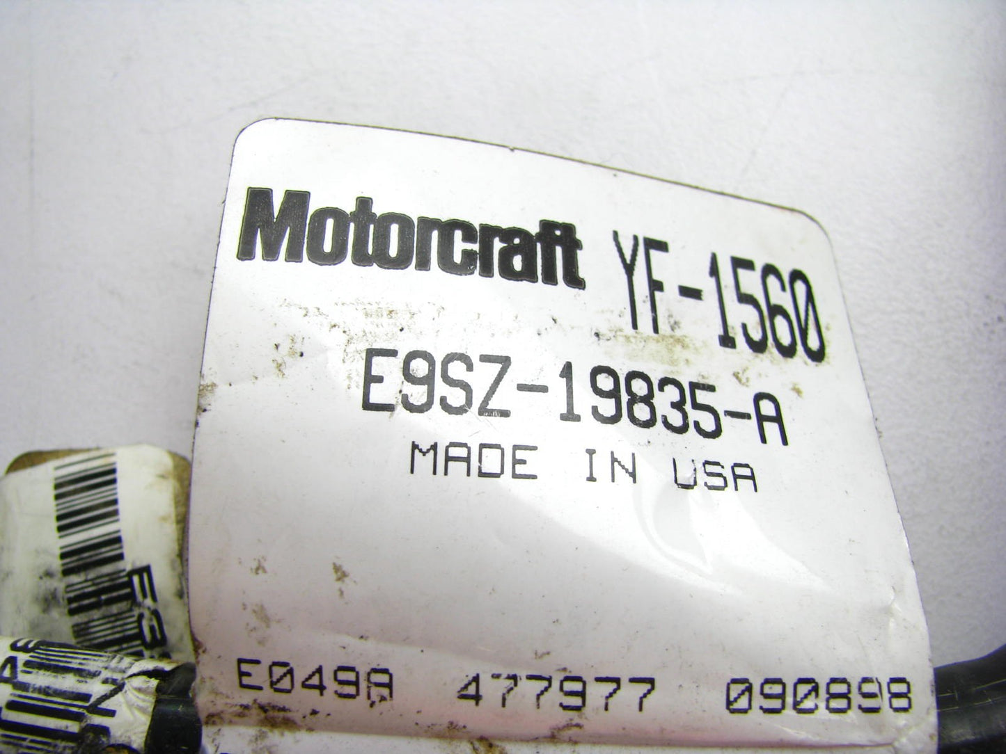 New OEM Motorcraft A/C Liquid Line Hose Tube 1989-90 Thunderbird, Cougar YF-1560