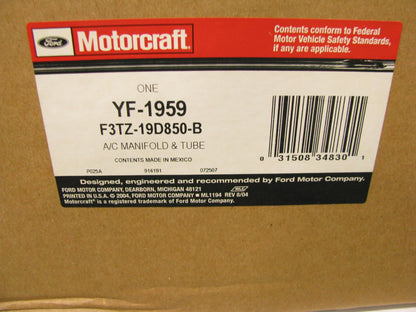 Motorcraft YF-1959 / F3TZ-19D850-B A/C Manifold And Tube Assembly