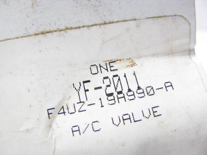 Motorcraft YF-2011 A/C Refrigerant Hose Fitting - Pressure Relief Valve