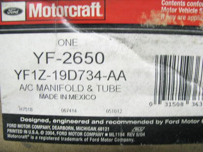 Motorcraft YF-2650 A/C Manifold Hose Assembly 2000-2001 Ford Taurus 3.0L-V6 OHV