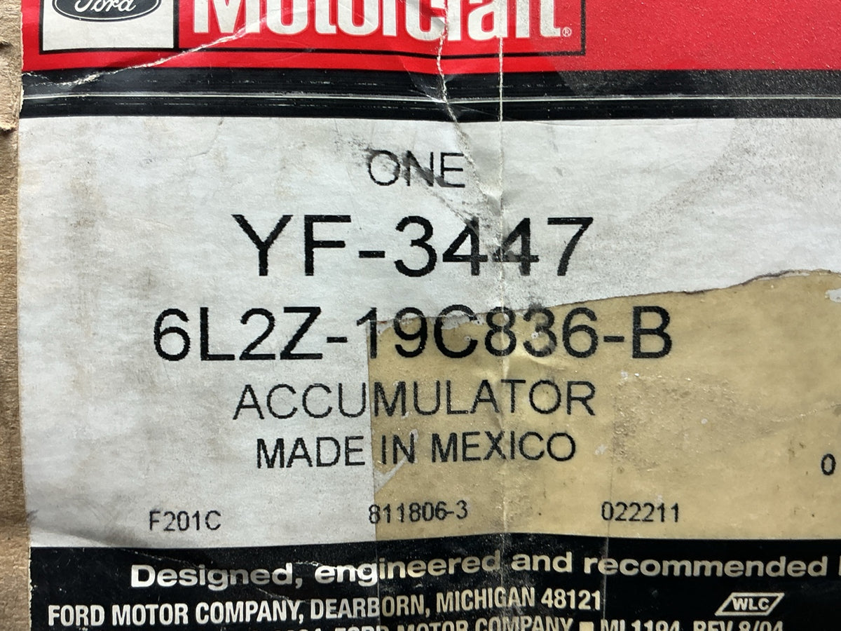 Motorcraft YF-3447 A/C Accumulator 2006-2010 Ford Explorer, Mercury Mountaineer