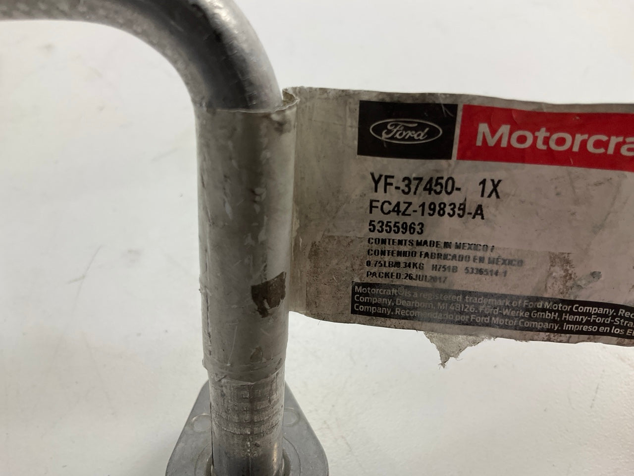 Motorcraft YF37450 A/C Refrigerant Line Hose Tube - 16-23 Ford F-650, F750 6.7L