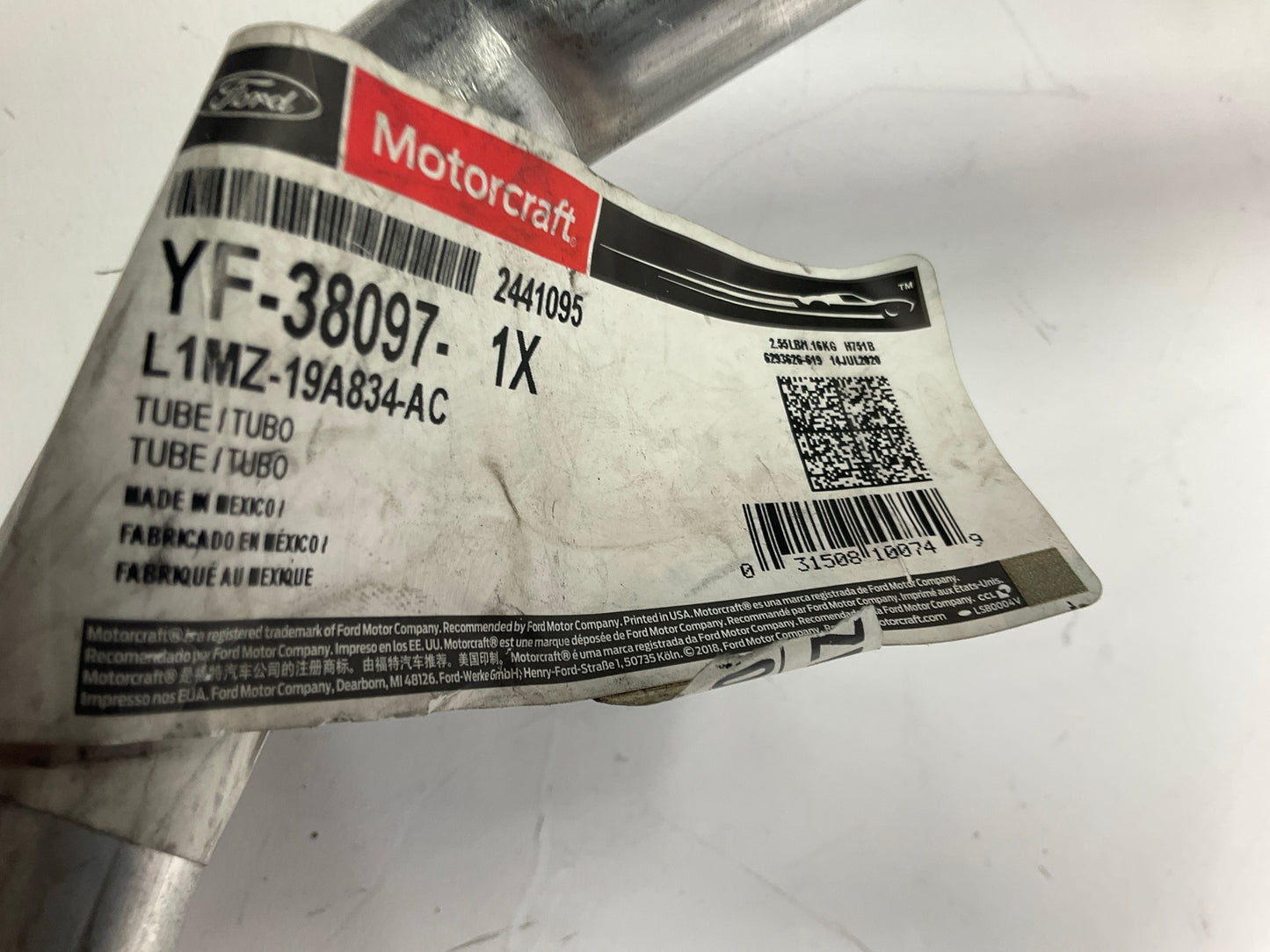 Motorcraft YF38097 A/C Refrigerant Liquid Hose Line 2020-2021 Ford Explorer 2.3L