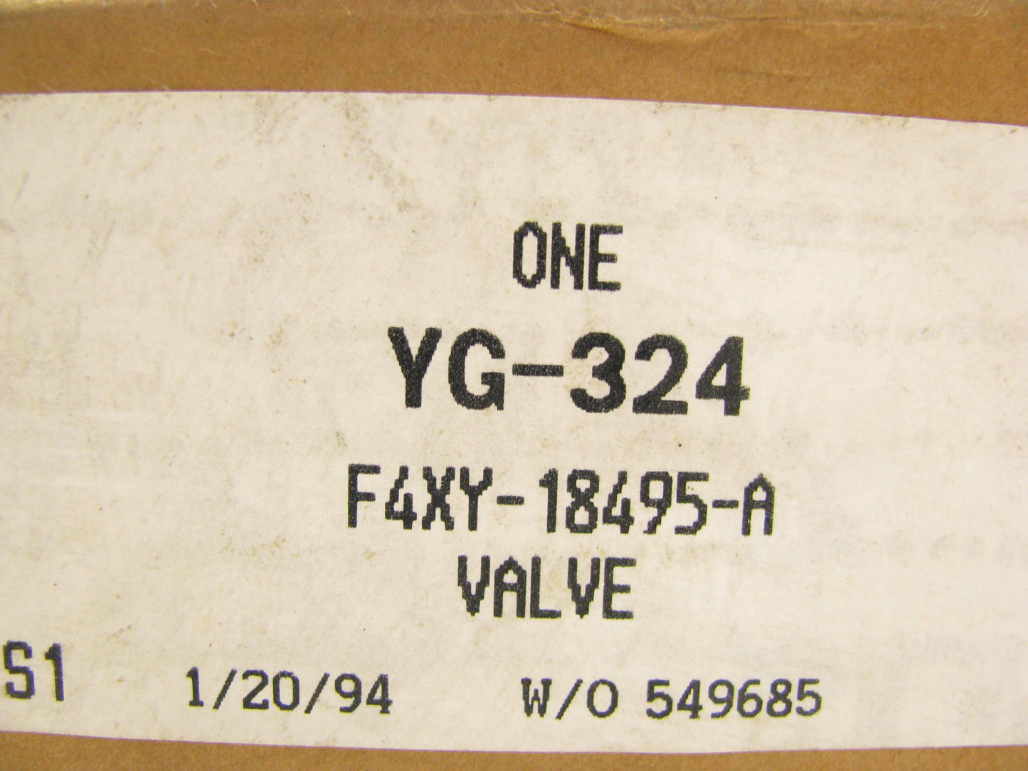 NEW YG324 Auxillary Rear A/C Expansion Water Control Valve 94-98 Villager Quest