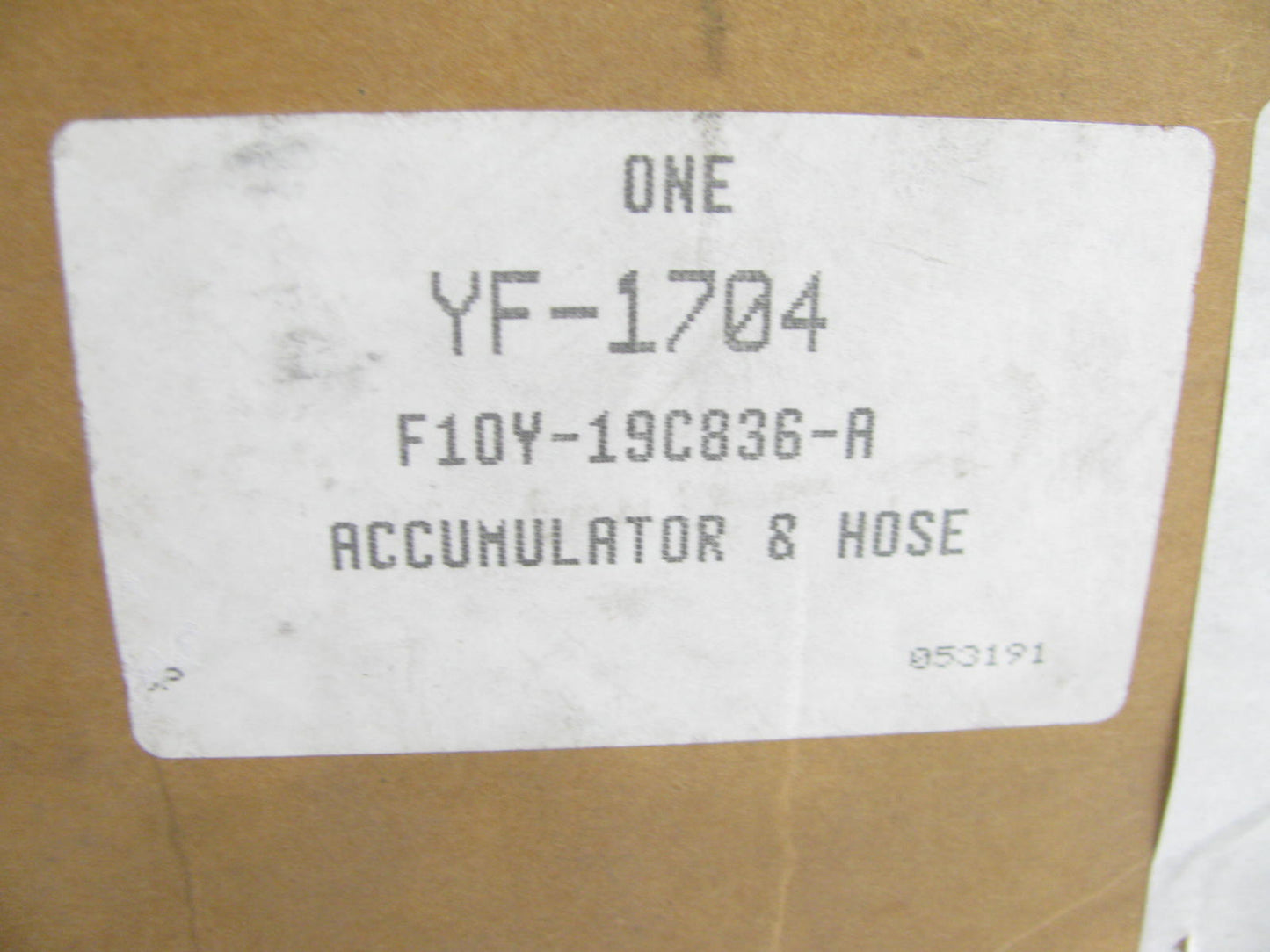 OEM Motorcraft YH-1704  A/C Accumulator With Hose Assembly
