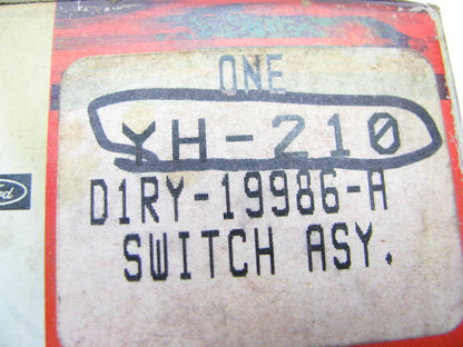 NOS Motorcraft YH-210 A/C HVAC Blower Control Switch OEM Ford D1RY-19986-A