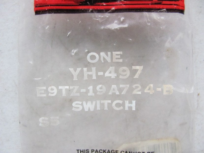Motorcraft YH-497 HVAC Blower Control Switch - E9TZ-19A724-B E9TZ-19986-B