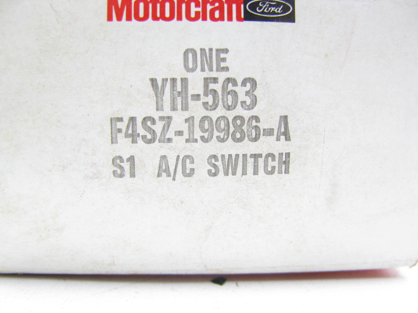Motorcraft YH-563 HVAC Blower Control Switch for 1994-1995 Thunderbird Cougar