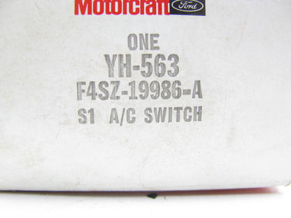 Motorcraft YH-563 HVAC Blower Control Switch for 1994-1995 Thunderbird Cougar