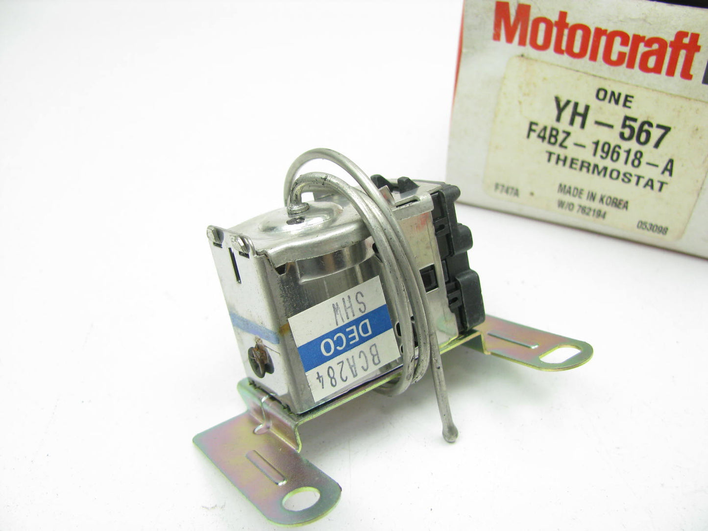 Motorcraft YH-567 / F4BZ-19618-A A/C Evaporator Thermostat 1994-1997 Ford Aspire