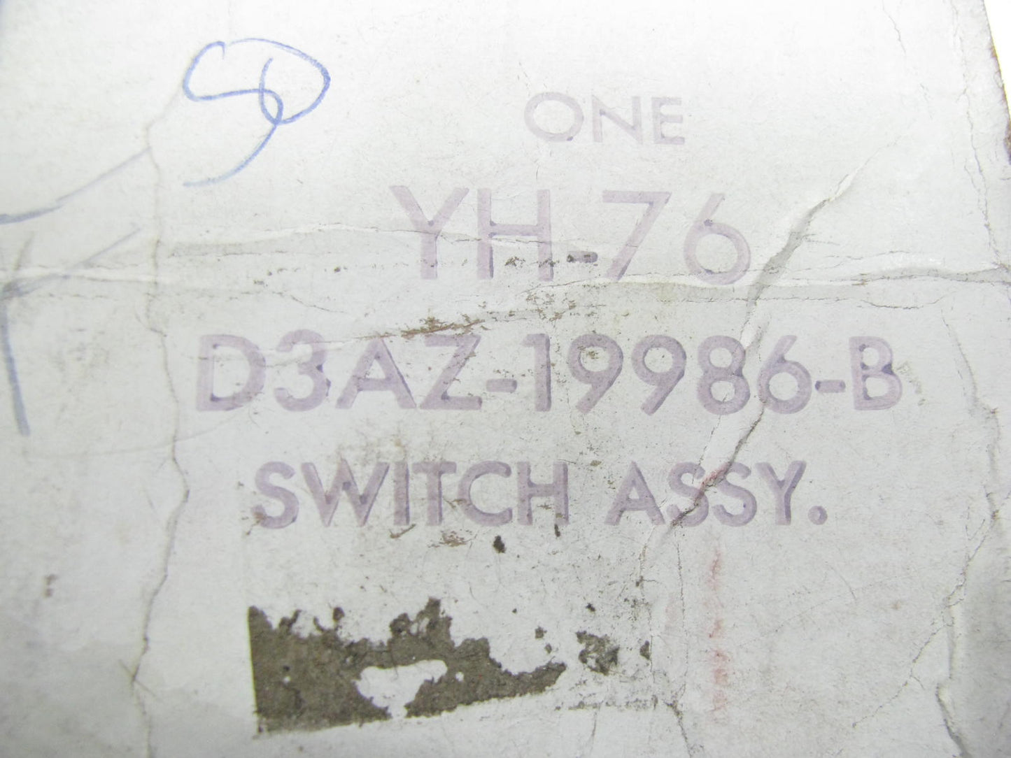 Motorcraft YH-76 ATC A/C Control Switch - D3AZ-19986-B D3AH-18C539-AB