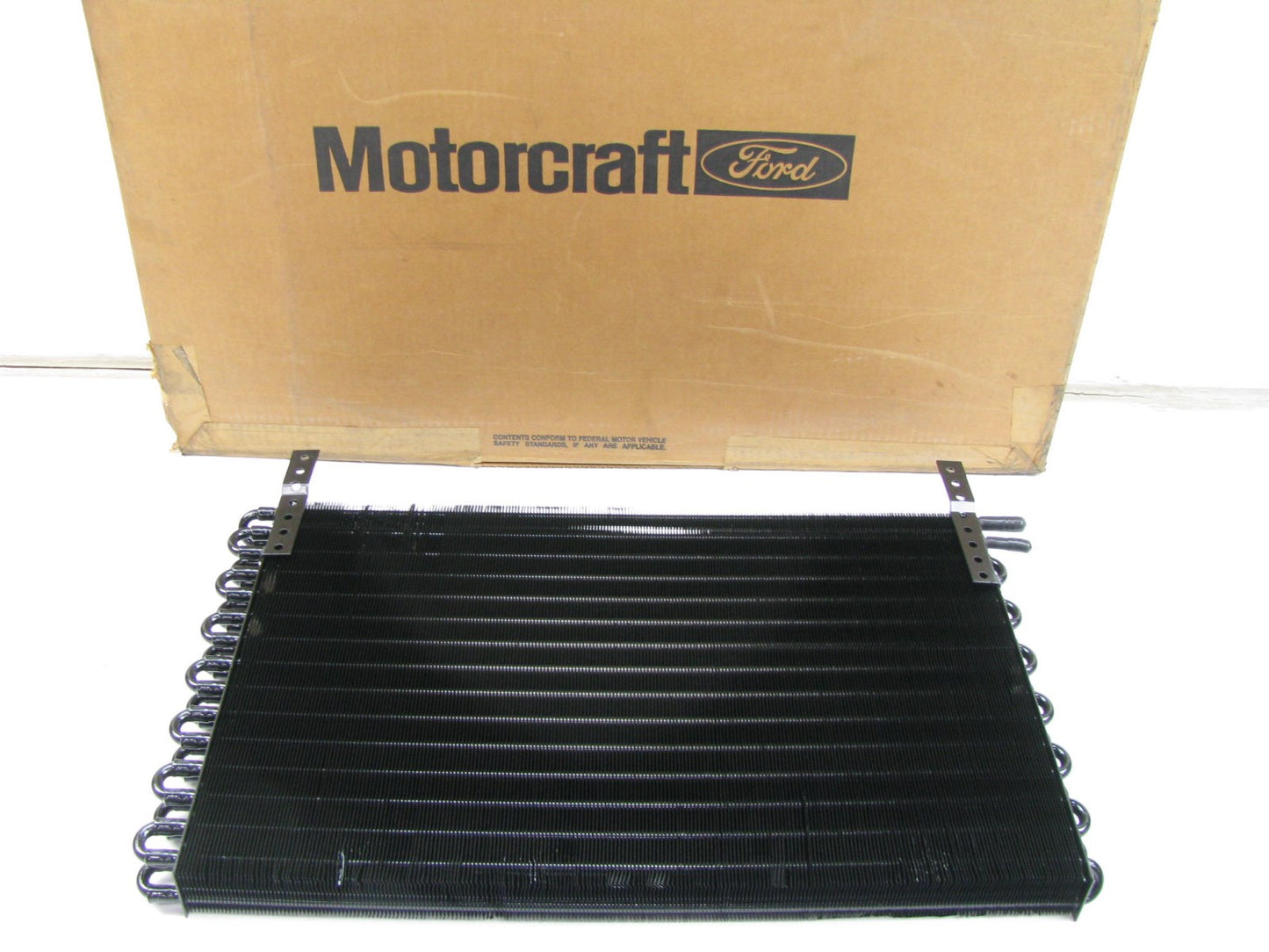 NEW GENUINE Motorcraft YJ-241 A/C Condenser OEM FORD # E7ZZ-19712-A.
