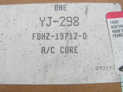 NOS 1988-1993 Ford Sterling CL9000 CLT9000 Truck A/C Condenser Motorcraft YJ-298