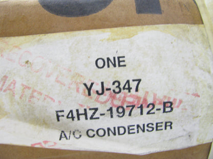NEW GENUINE Motorcraft YJ-347 A/C Condenser OEM Ford HD Truck F4HZ-19712-B