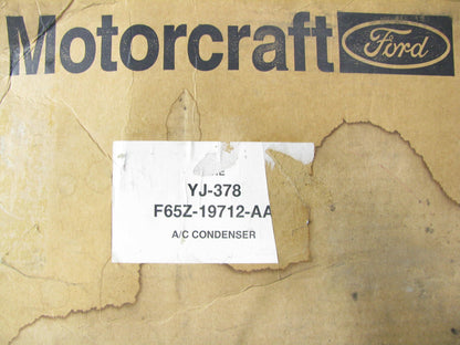 NEW GENUINE Motorcraft YJ-378 A/C Condenser OEM FORD F65Z-19712-AA