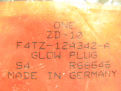 Motorcraft ZD-10 Diesel Glow Plug 1995-2003 Ford 7.3L Powerstroke Turbo Diesel