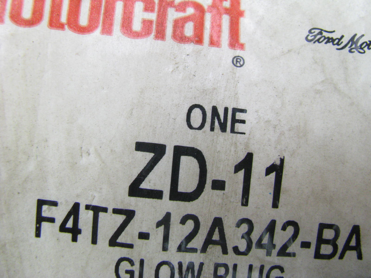 Motorcraft ZD-11 Diesel Glow Plug 1995-2003 Ford 7.3L-V8 Diesel