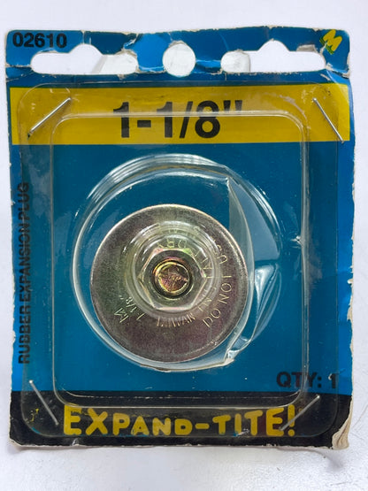Motormite 02610 Engine Freeze Expansion Core Plug - 1-1/8''
