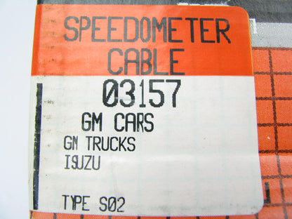 Motormite 03157 Speedometer Cable  - 32'' Long 400070 48702 48533 CC801