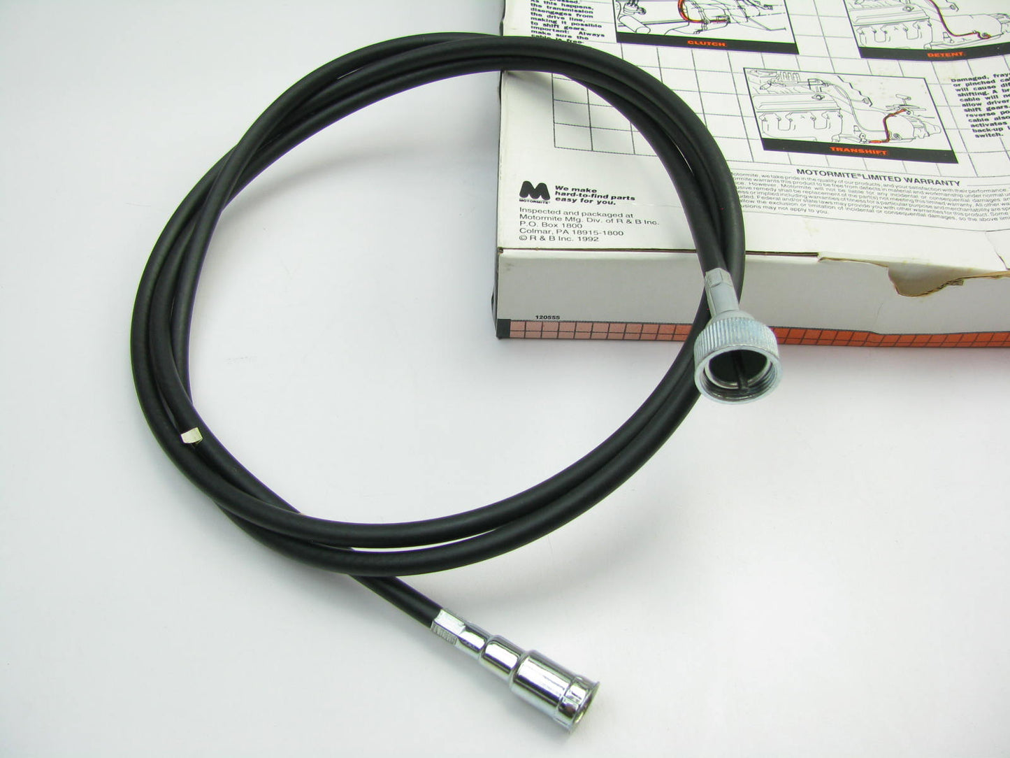 Motormite 03159 Speedometer Cable - Y-715 CA-3001