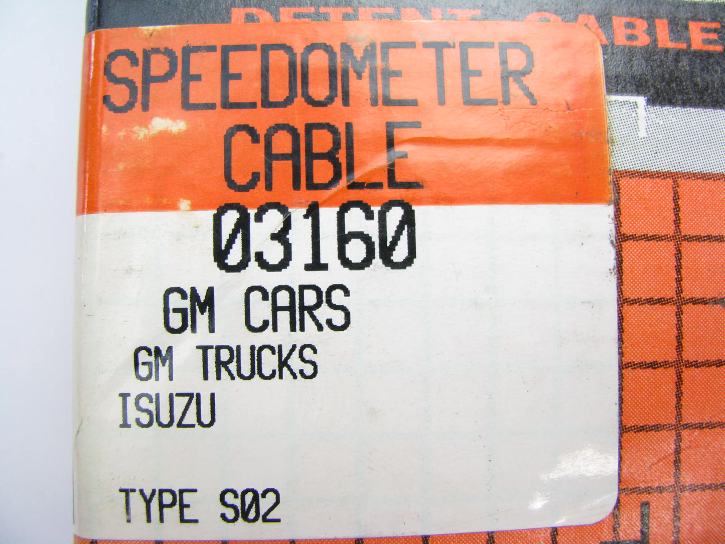 Motormite 03160 Speedometer Cable - 400100 48498 48570 CC424