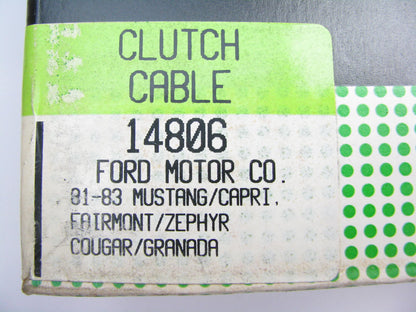 Motormite 14806 Clutch Cable Assembly - E1DZ-7K553-A E2DZ-7K553-A