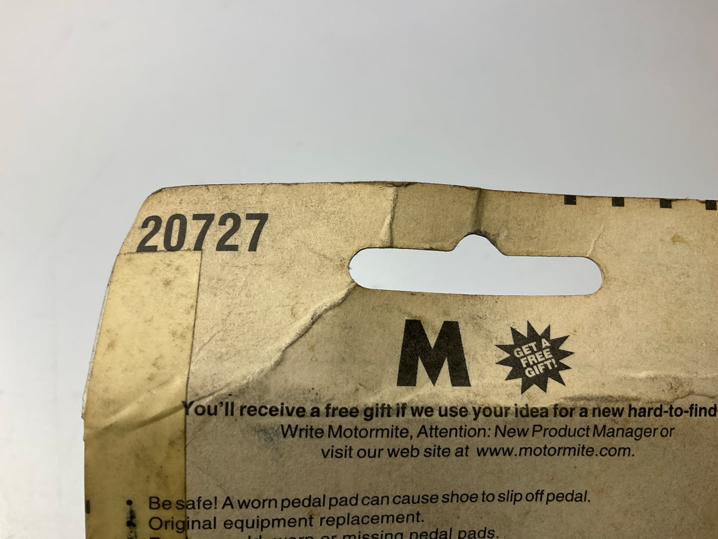 Motormite 20727 Brake & Clutch Pedal Pad