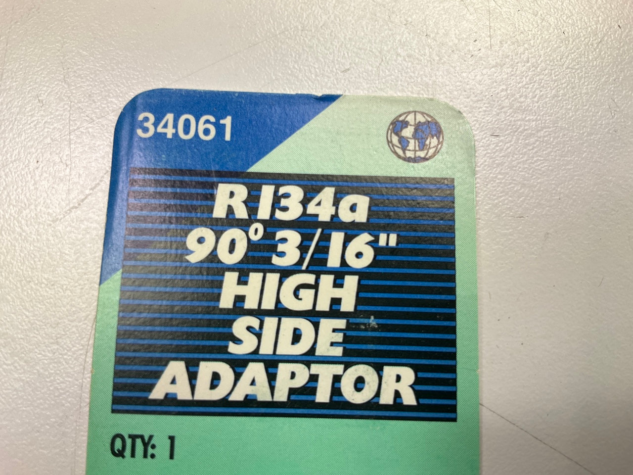 Motormite 34061 90 Deg 3/16'' High Side A/C Adapter