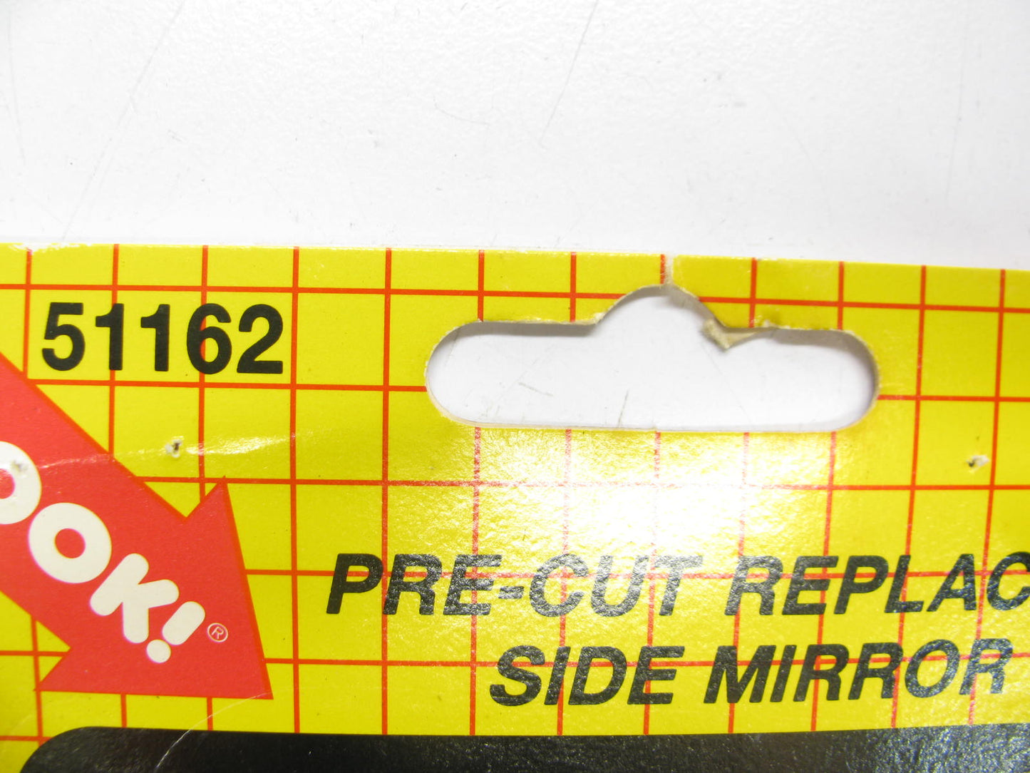 Motormite 51162 Front Left Drivers Mirror Glass - 1979-1989 Honda Prelude