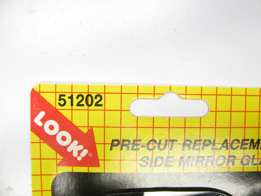 Motormite 51202 Left Drivers Replacement Side View Mirror Glass