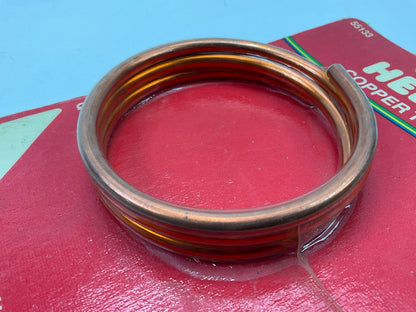 Motormite 55133 Copper Tubing Line Roll - 1/4'' ID X 36'' Long X .030'' Wall