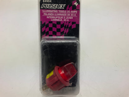 Motormite 84904 Universal Full Glow Red Toggle Switch, 20 Amp 12V