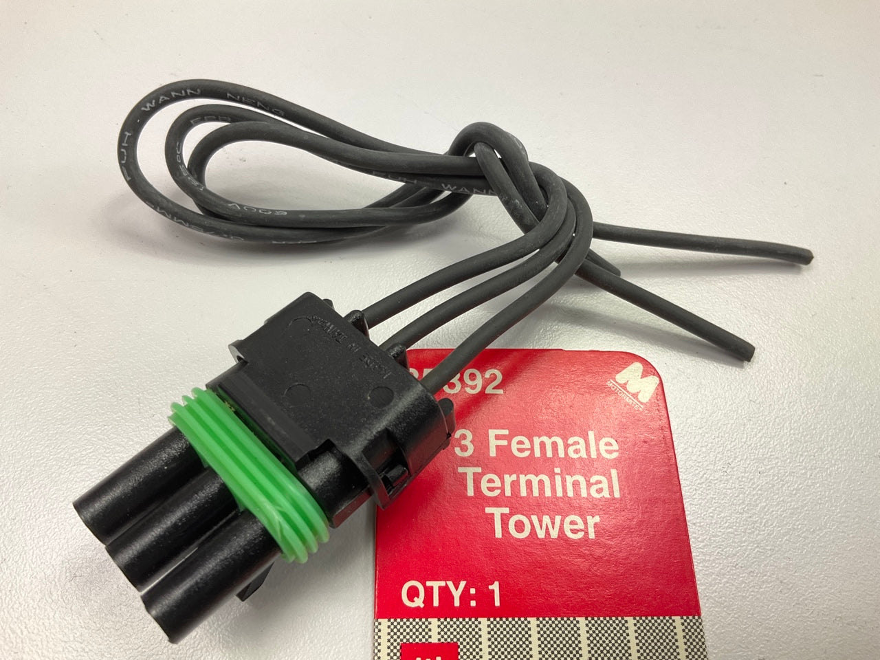 Motormite 85392 Weather Pack Connector Pigtail - 3 Terminal Female Tower