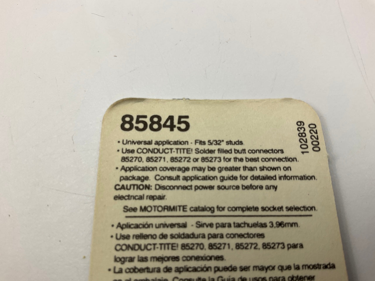 Motormite 85845 Cigarette Lighter Socket Connector